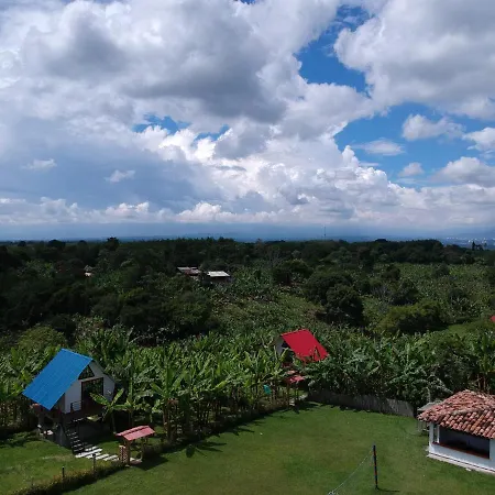 Finca Ecoturistica La Argelia Montenegro Exterior foto